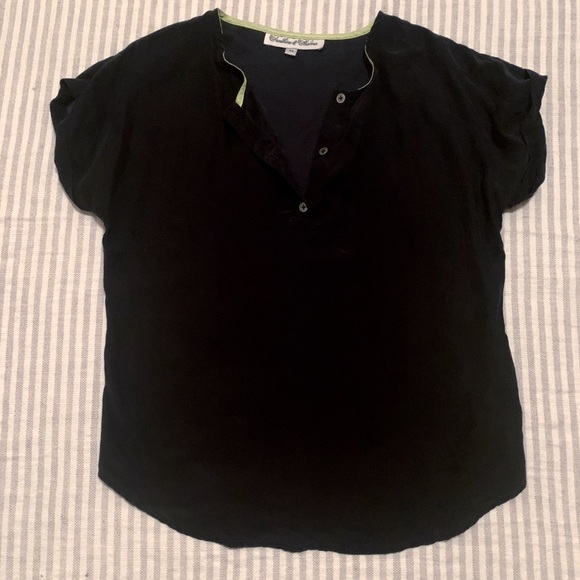 Sunshine & Shadow Silk Tee - Picture 1 of 2